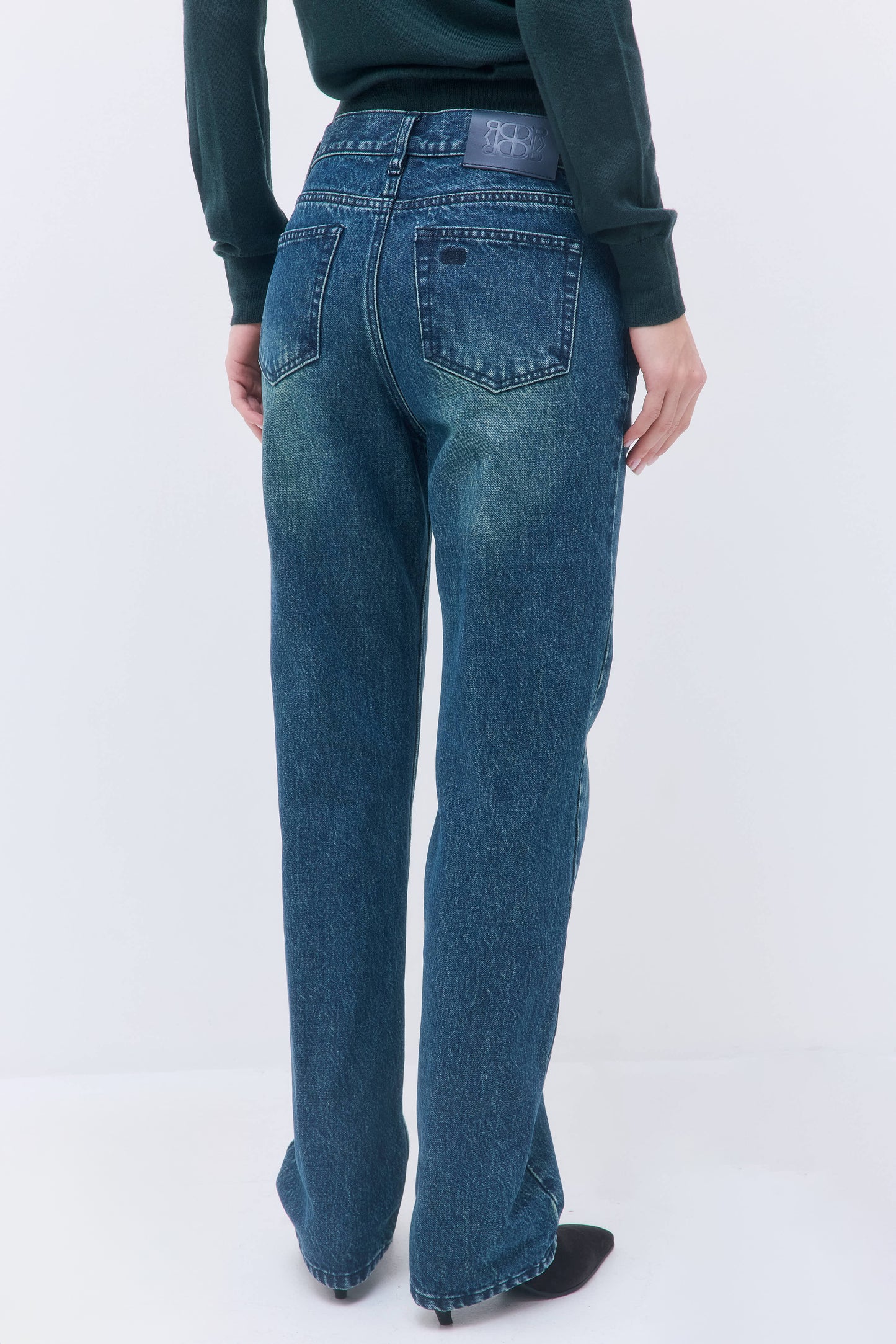No.10| Low Rise Full Length Denim