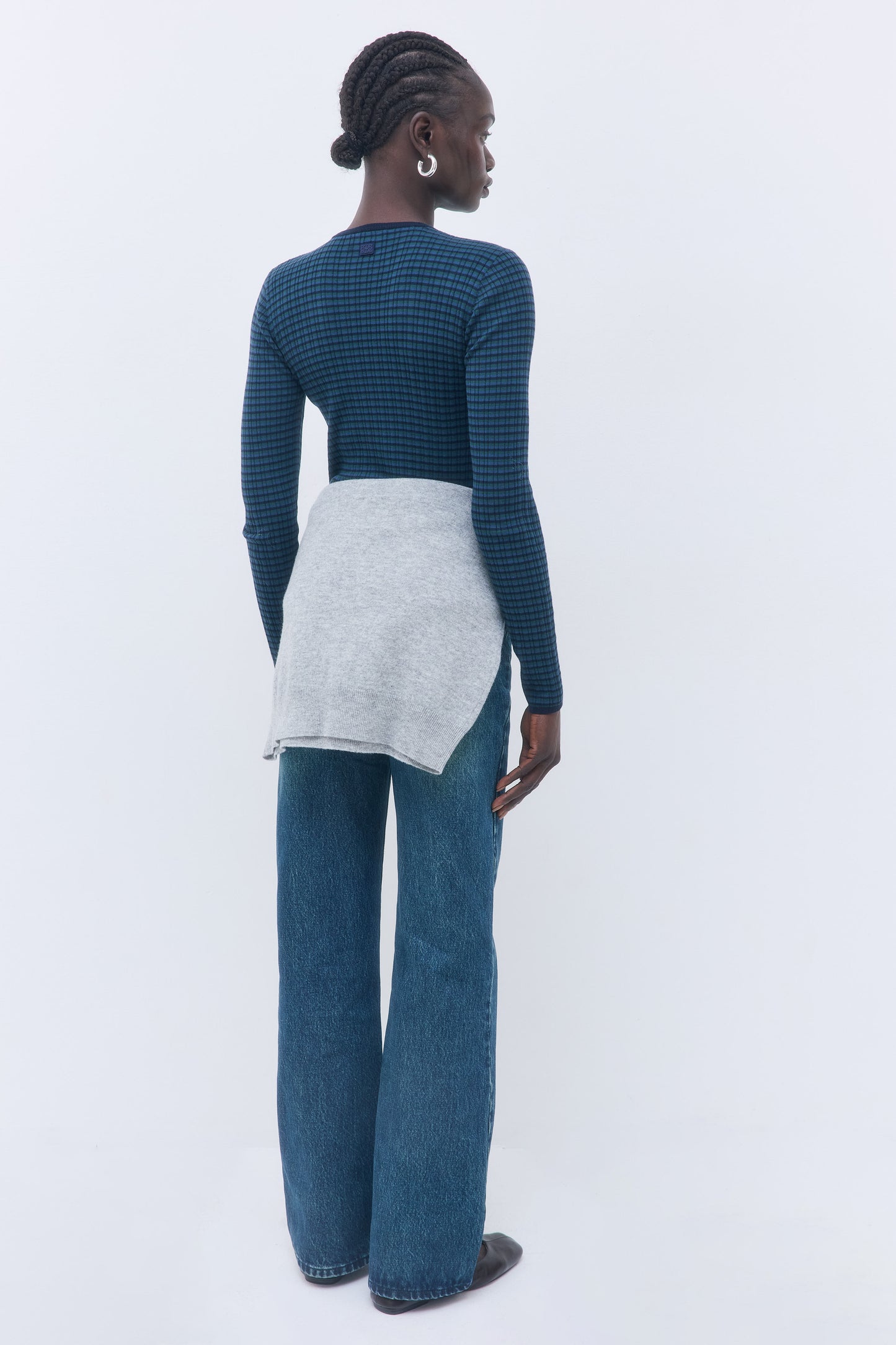 Long Sleeved Ribbed Knit