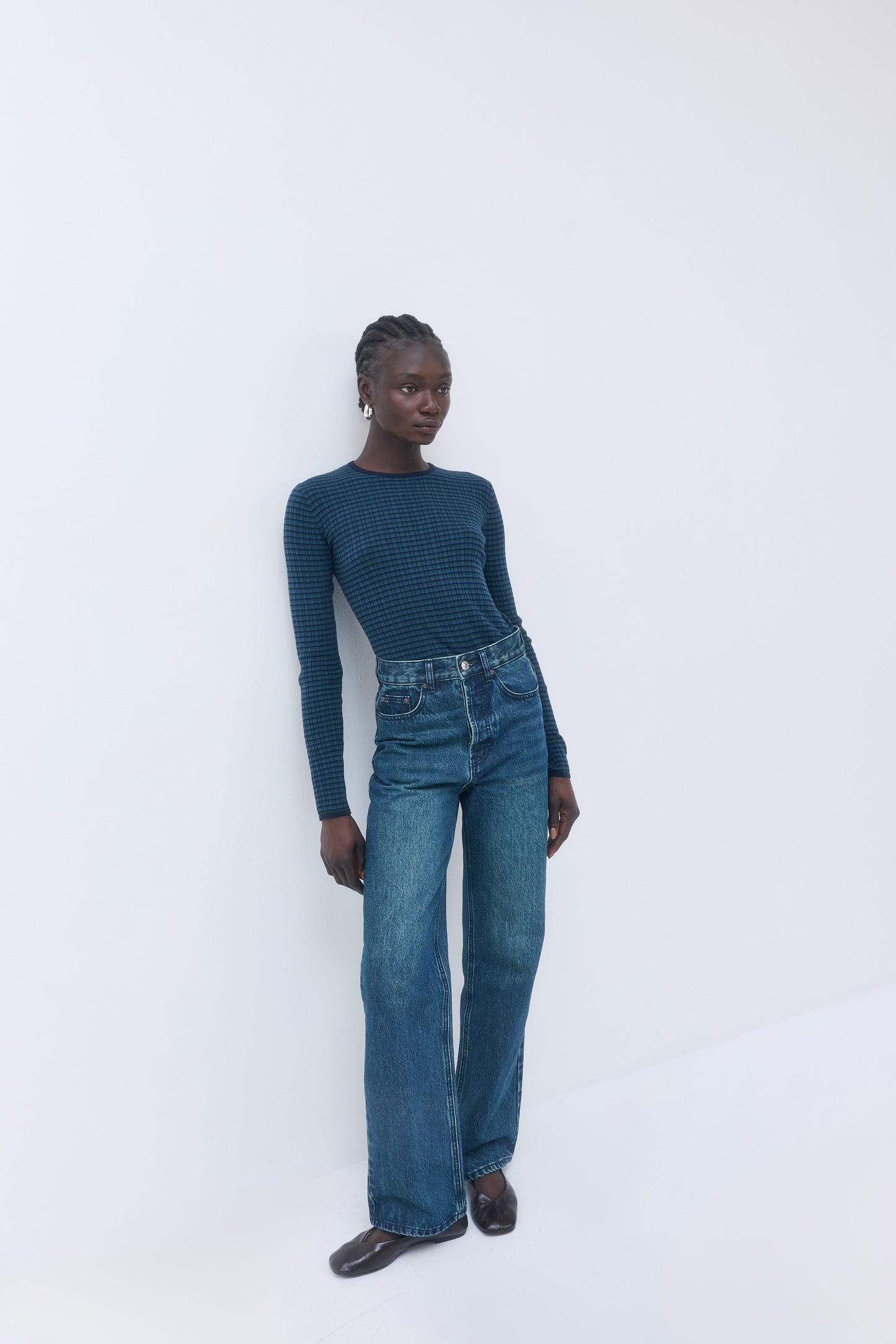 Long Sleeved Ribbed Knit