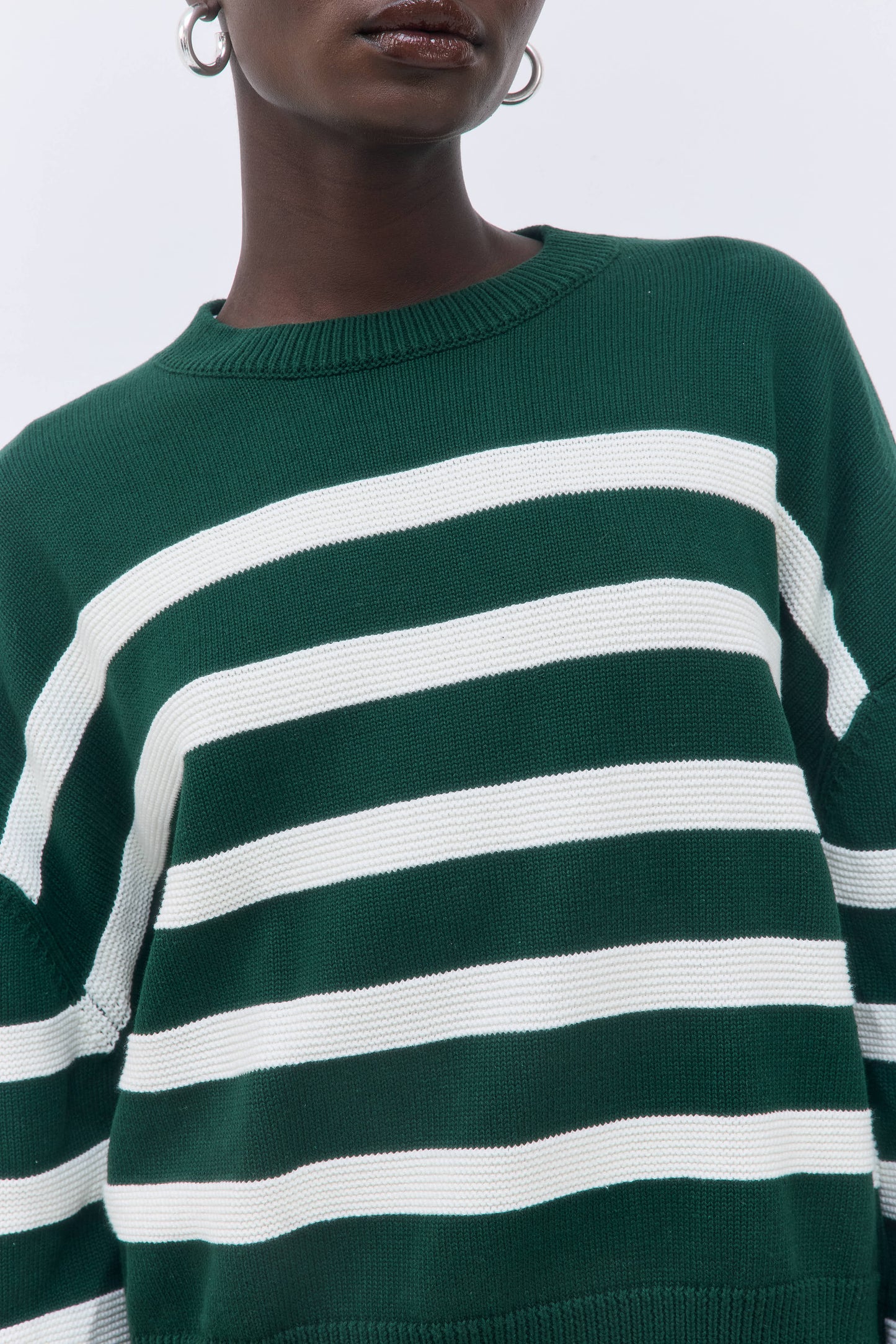 Oversized Striped Sweater