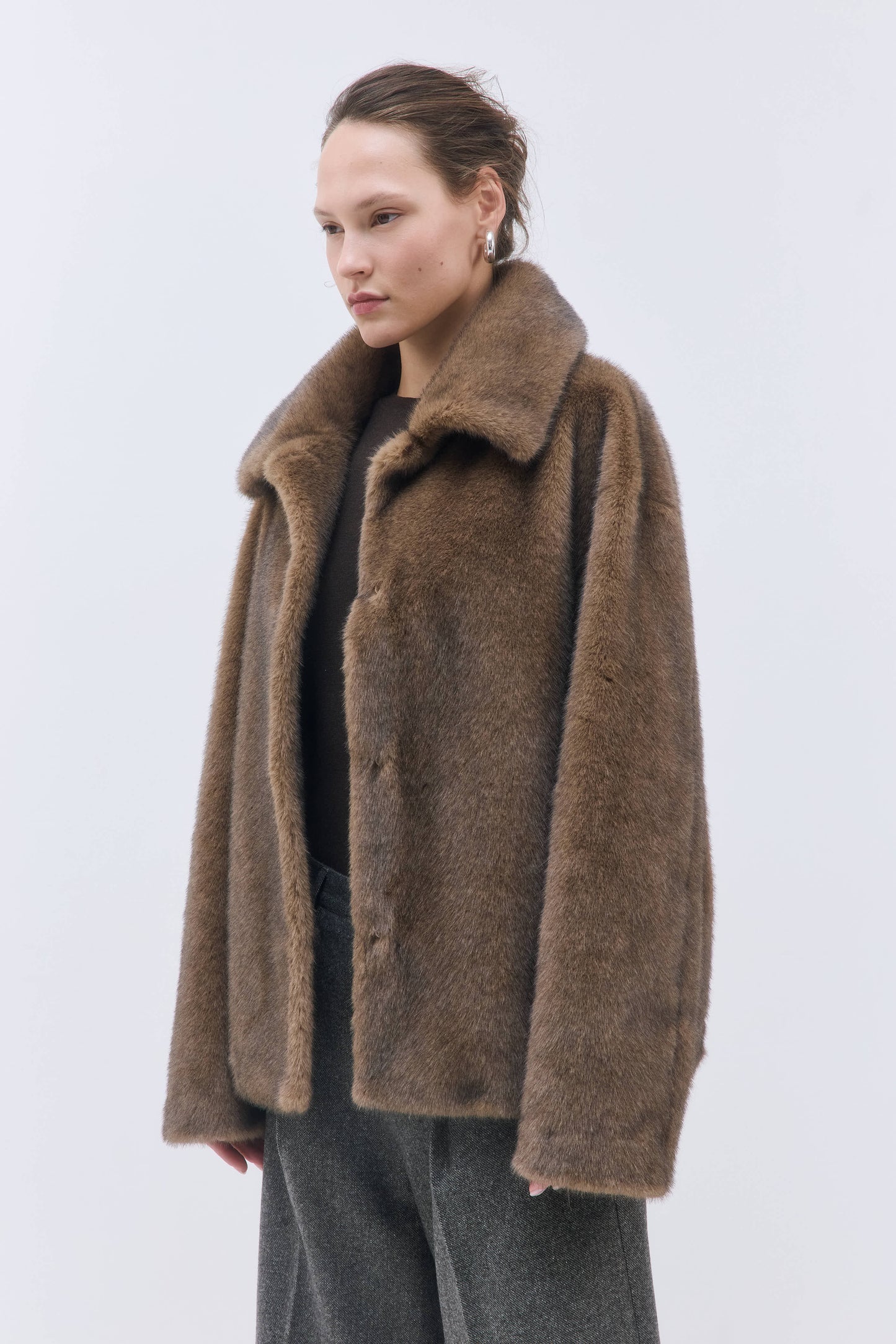 Faux Fur Coat