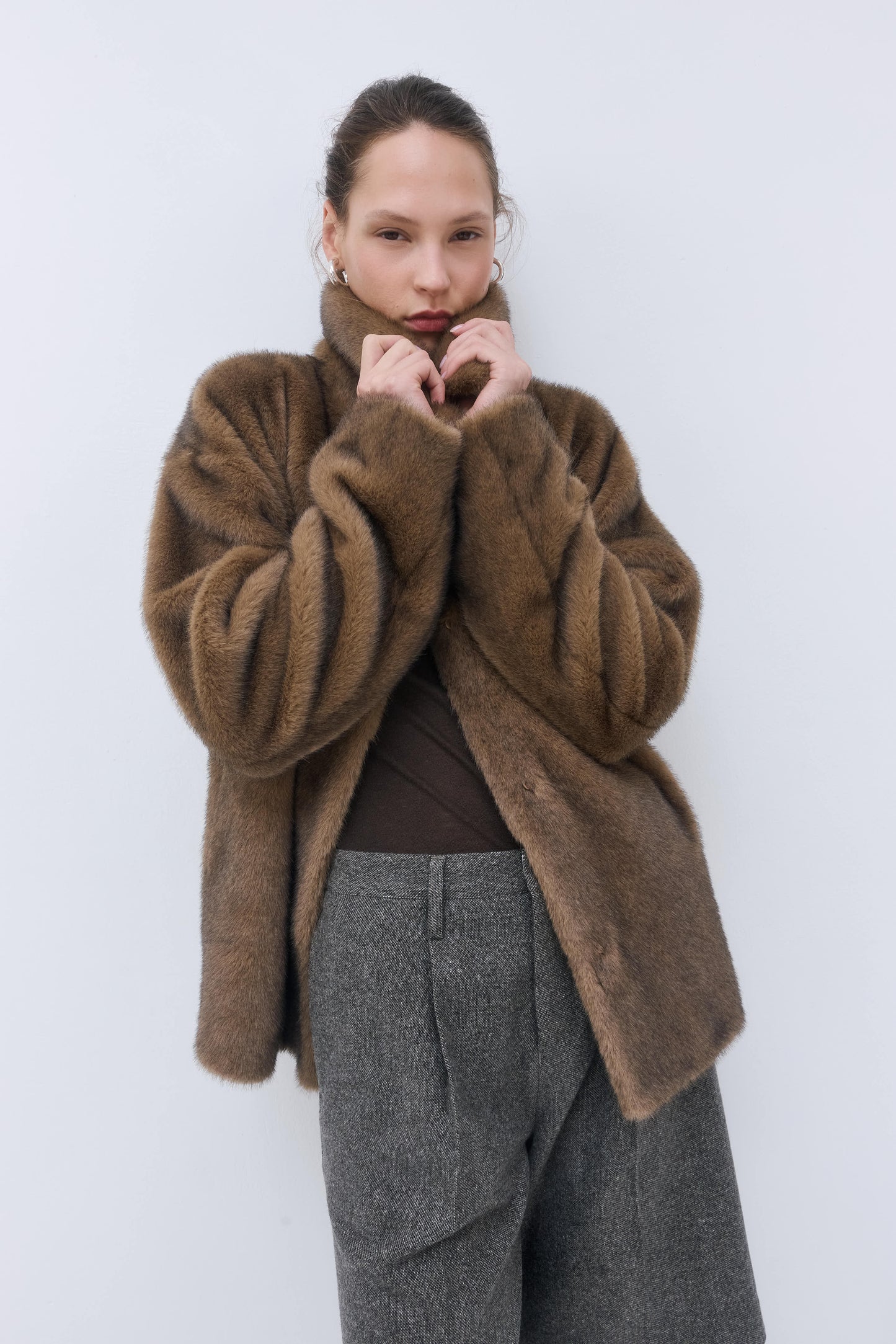 Faux Fur Coat