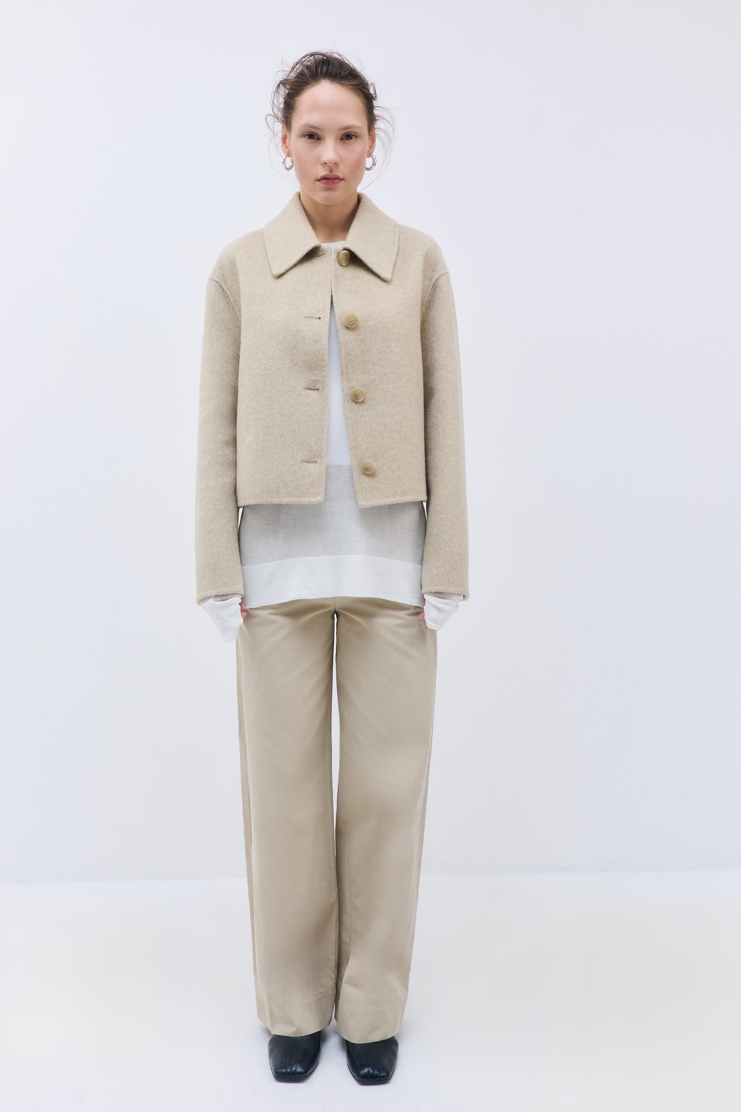 Relaxed Double Wool Jacket