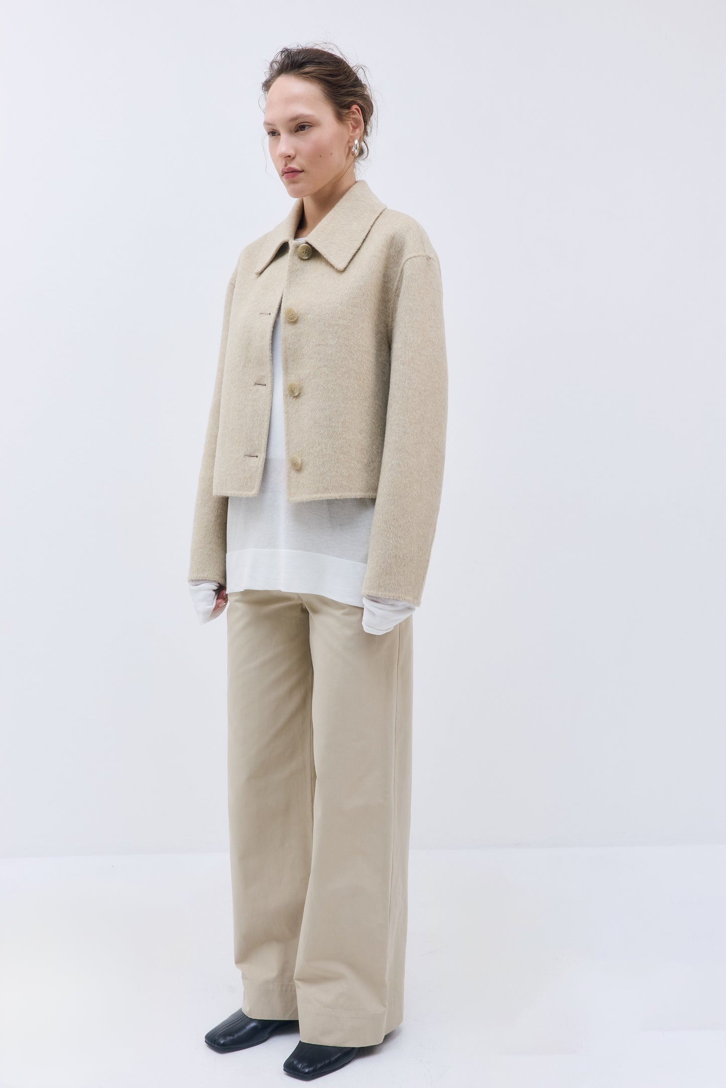 Relaxed Double Wool Jacket