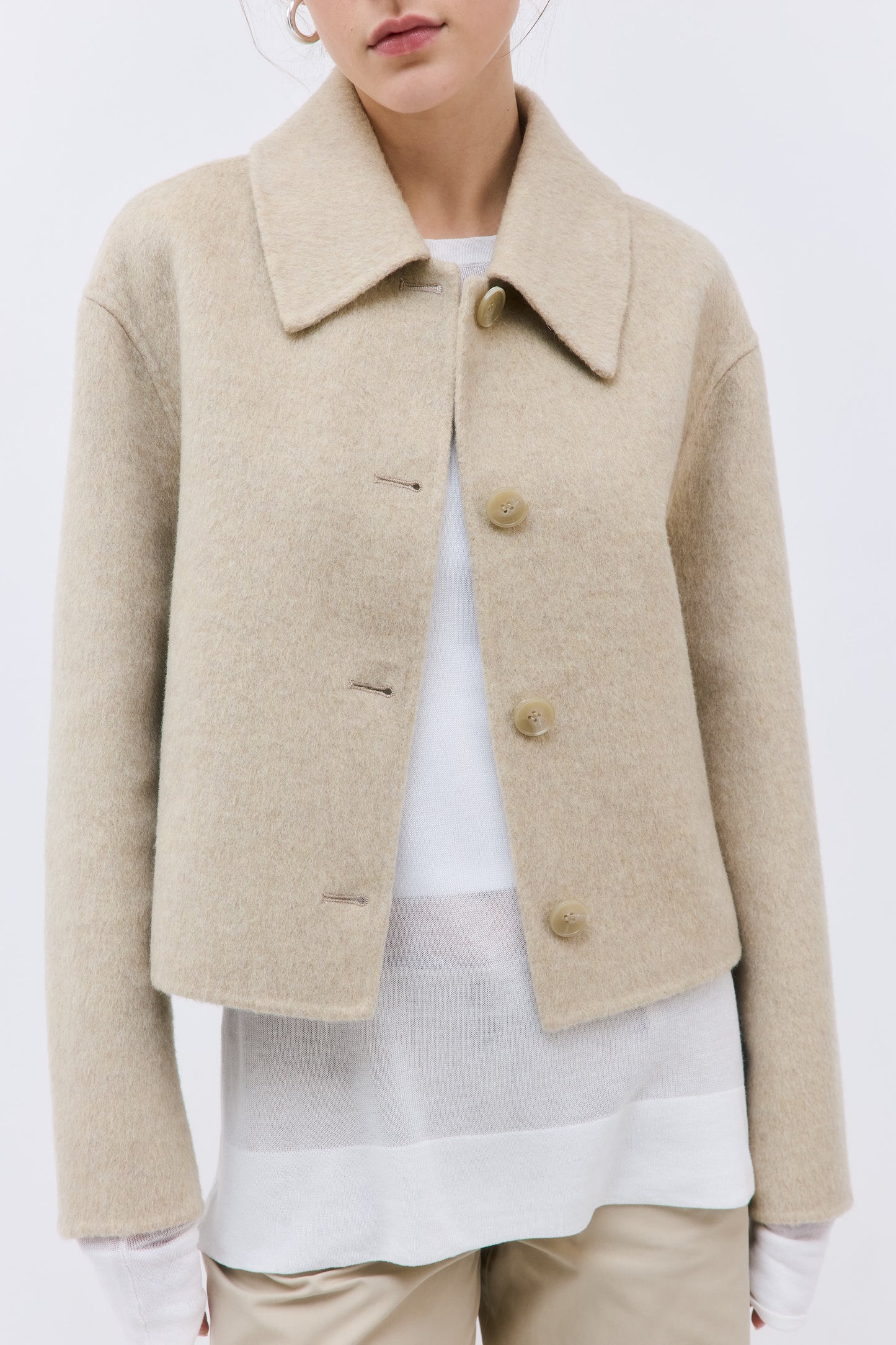 Relaxed Double Wool Jacket