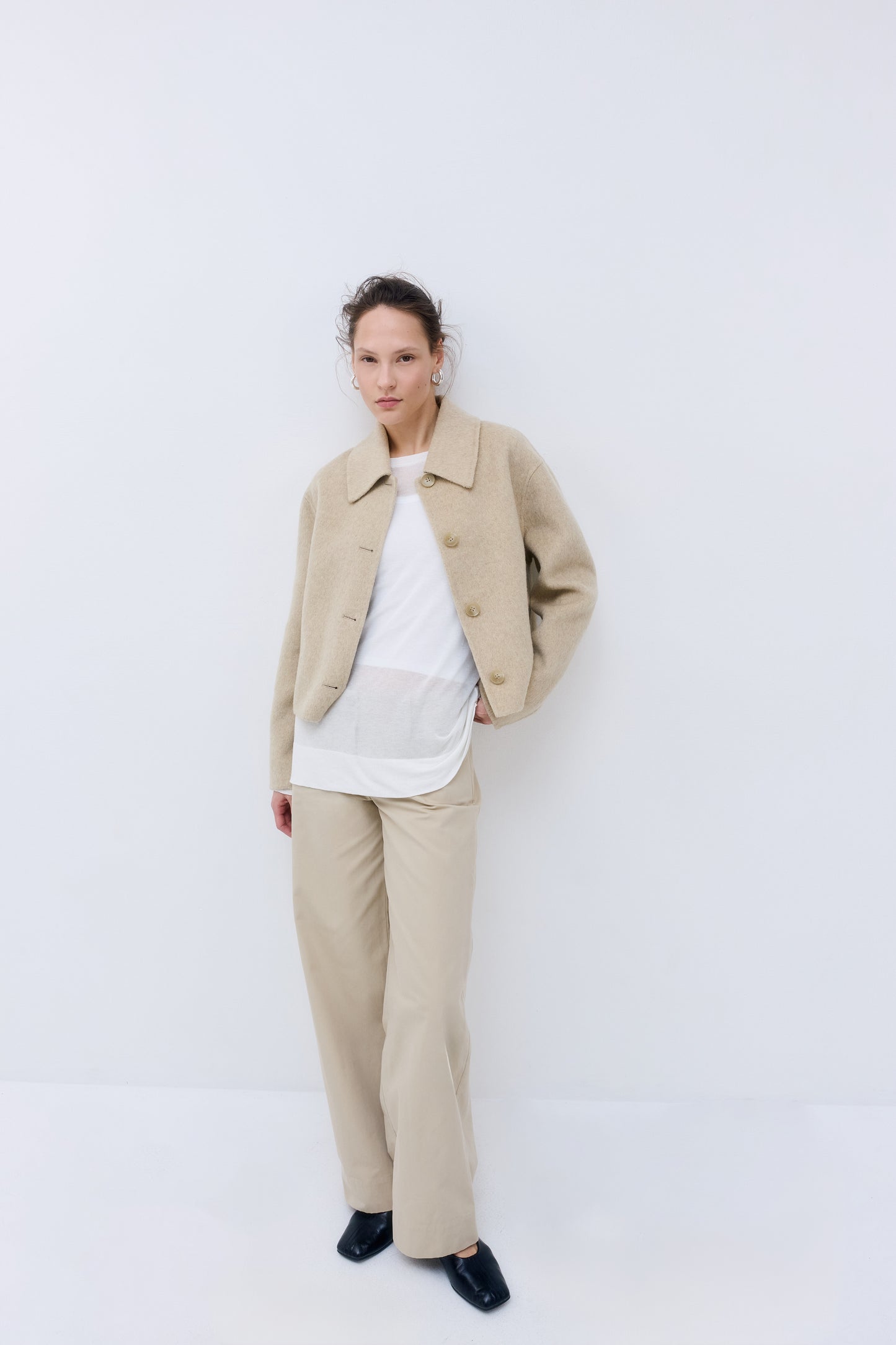 Relaxed Double Wool Jacket