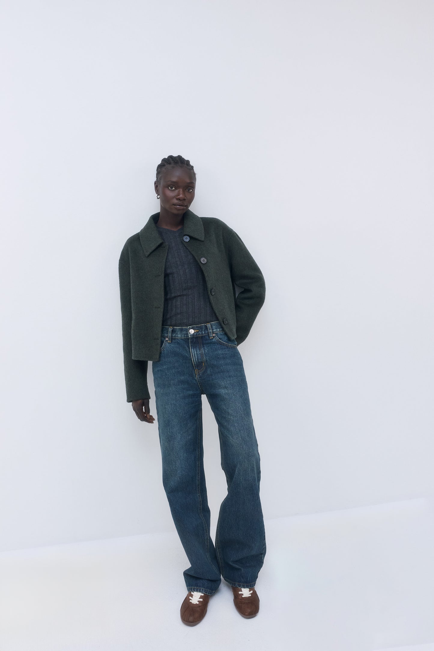 Relaxed Double Wool Jacket