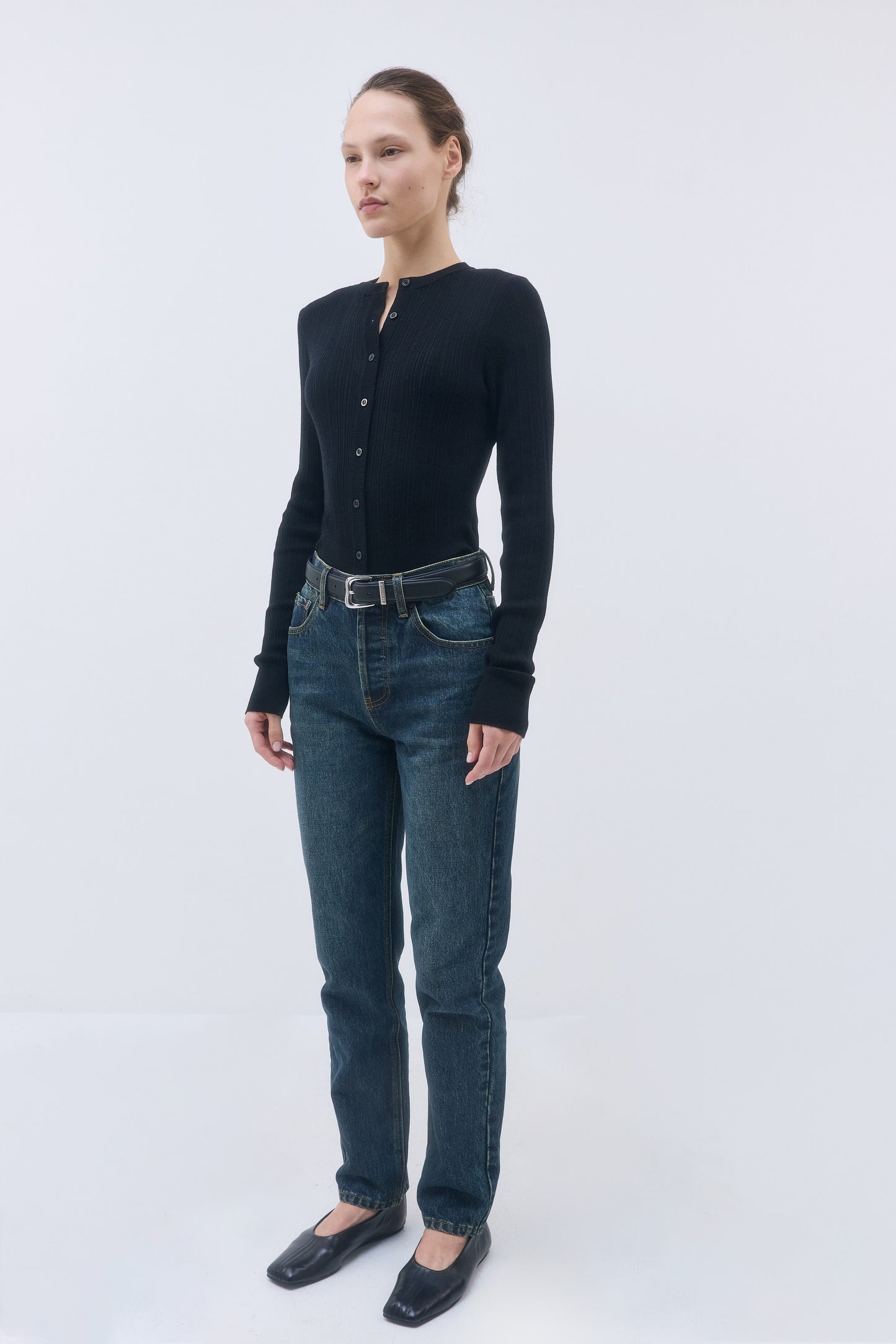 Merino Wool Loose Cardigan