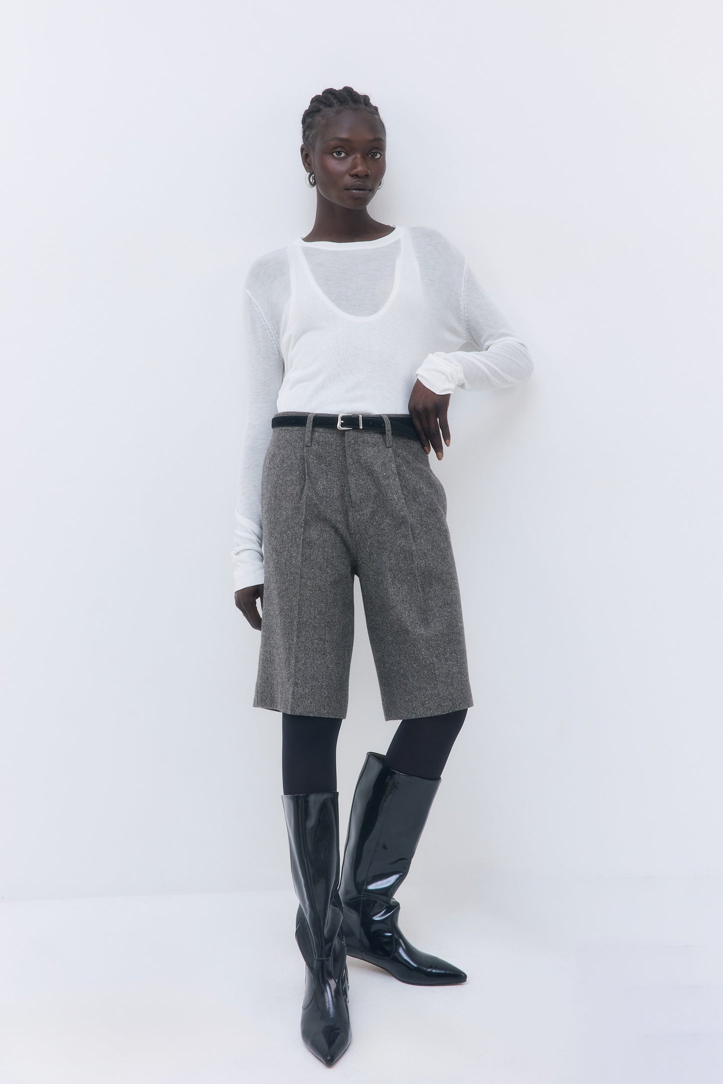 Mid Rise Long Bermuda