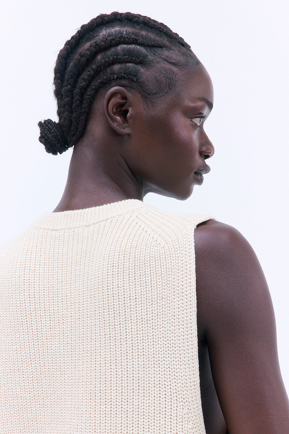 Oversized Crewneck Vest