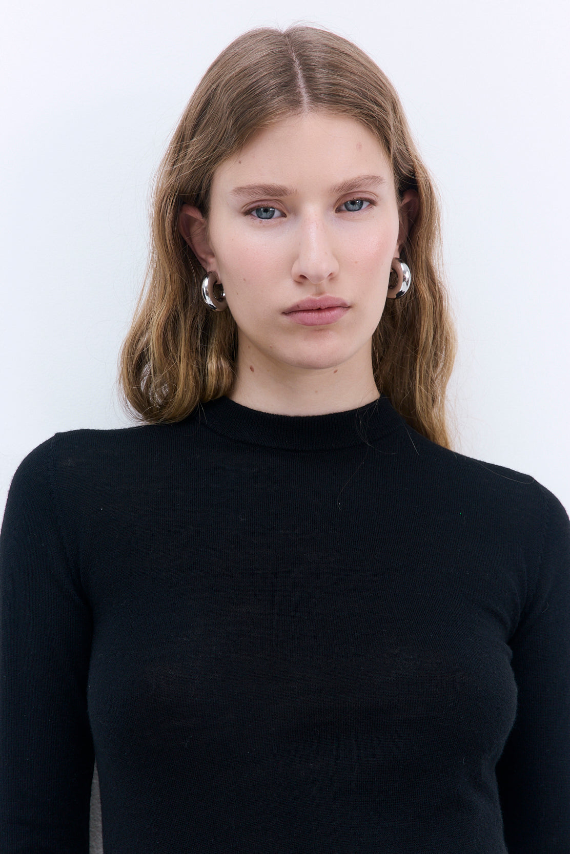 Merino Wool Crewneck Top