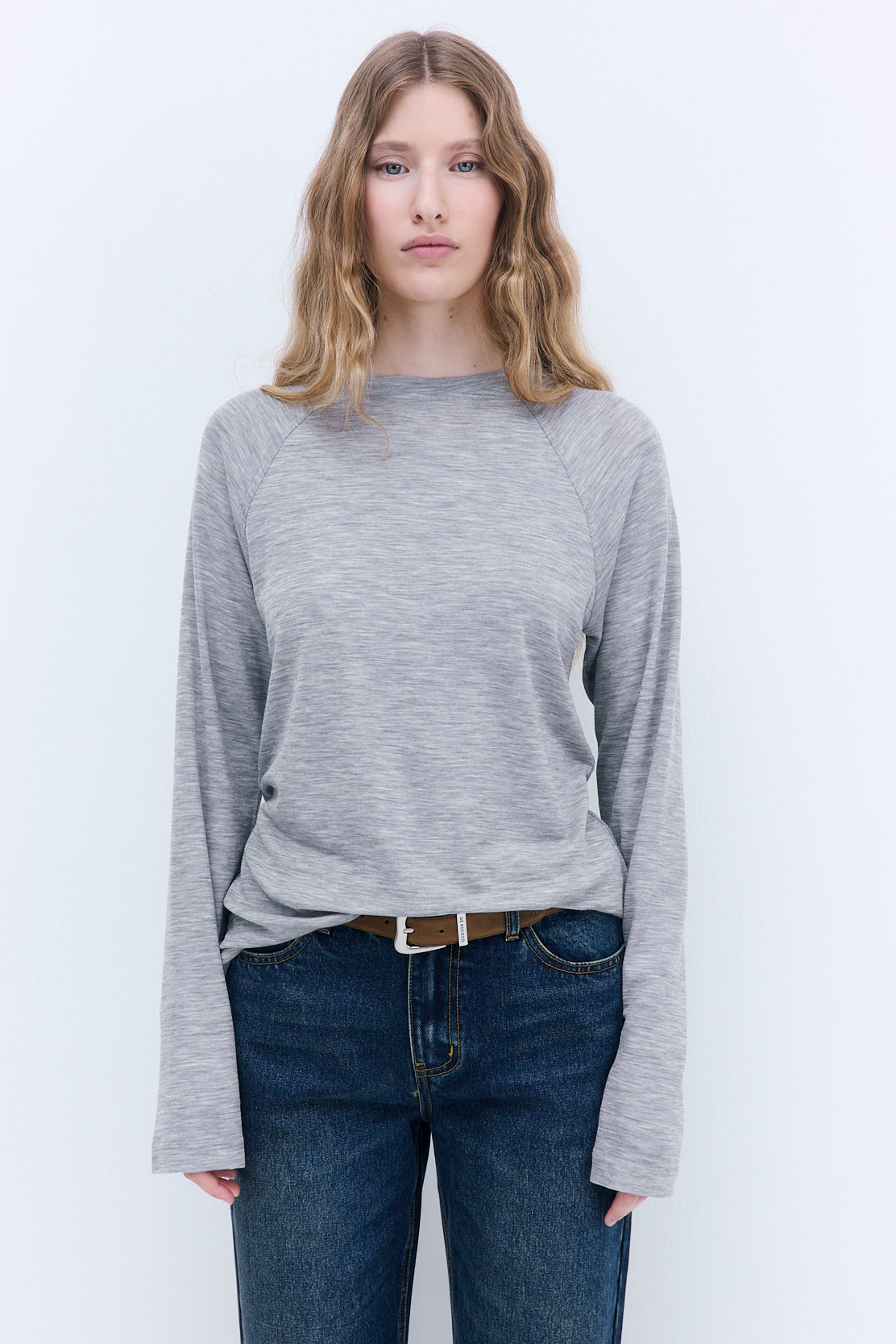 Oversized Wool Long Sleeve