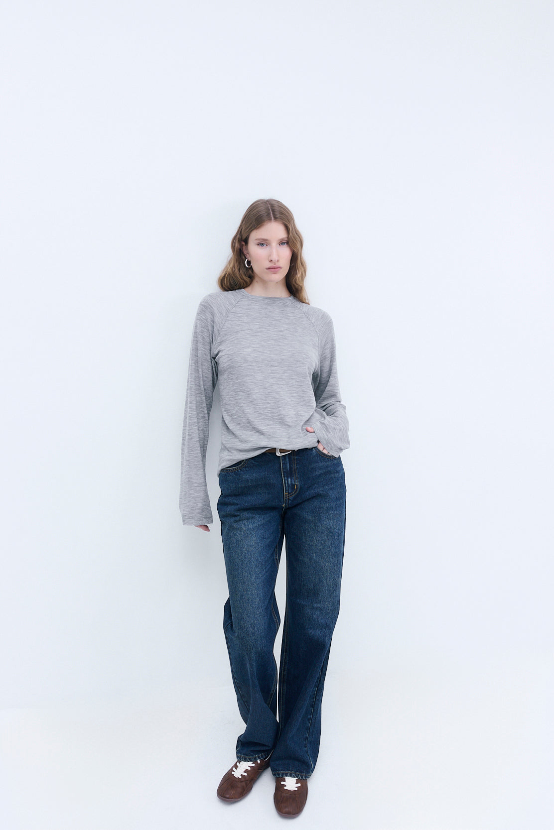 Oversized Wool Long Sleeve