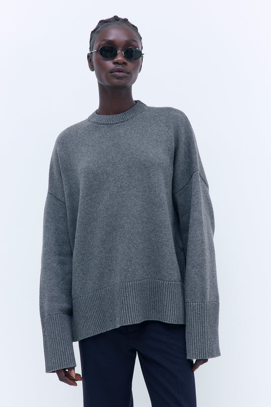 Oversized Crew Neck Jumper
