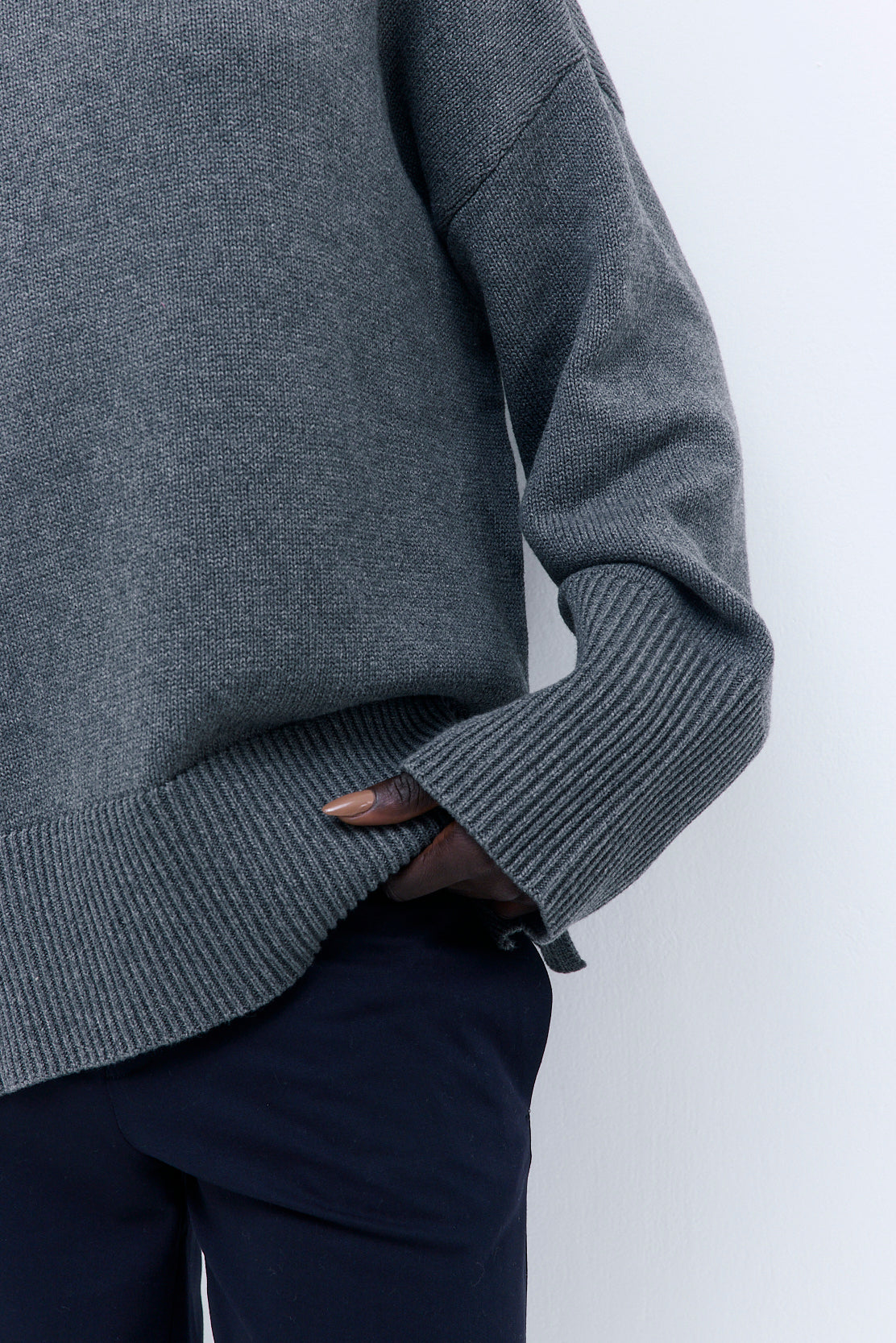 Oversized Crew Neck Jumper