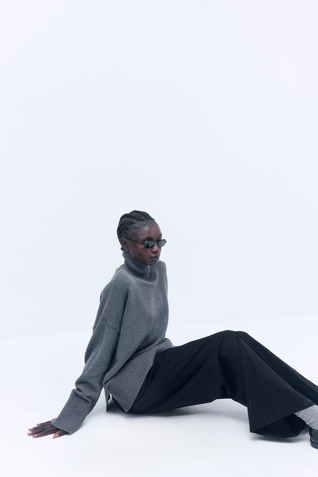 Oversized Turtleneck Jumper