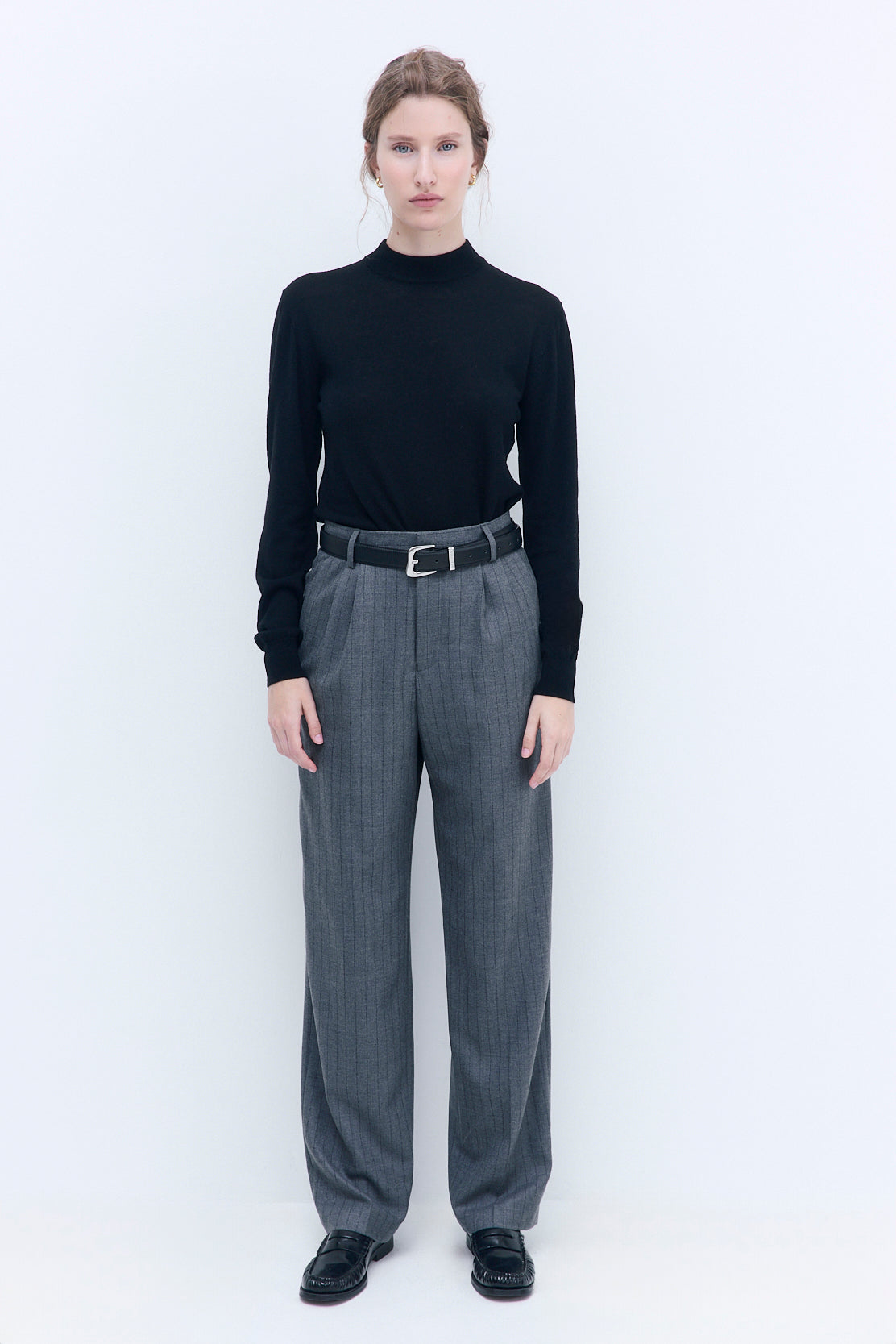 Merino Wool Crew Neck Sweater