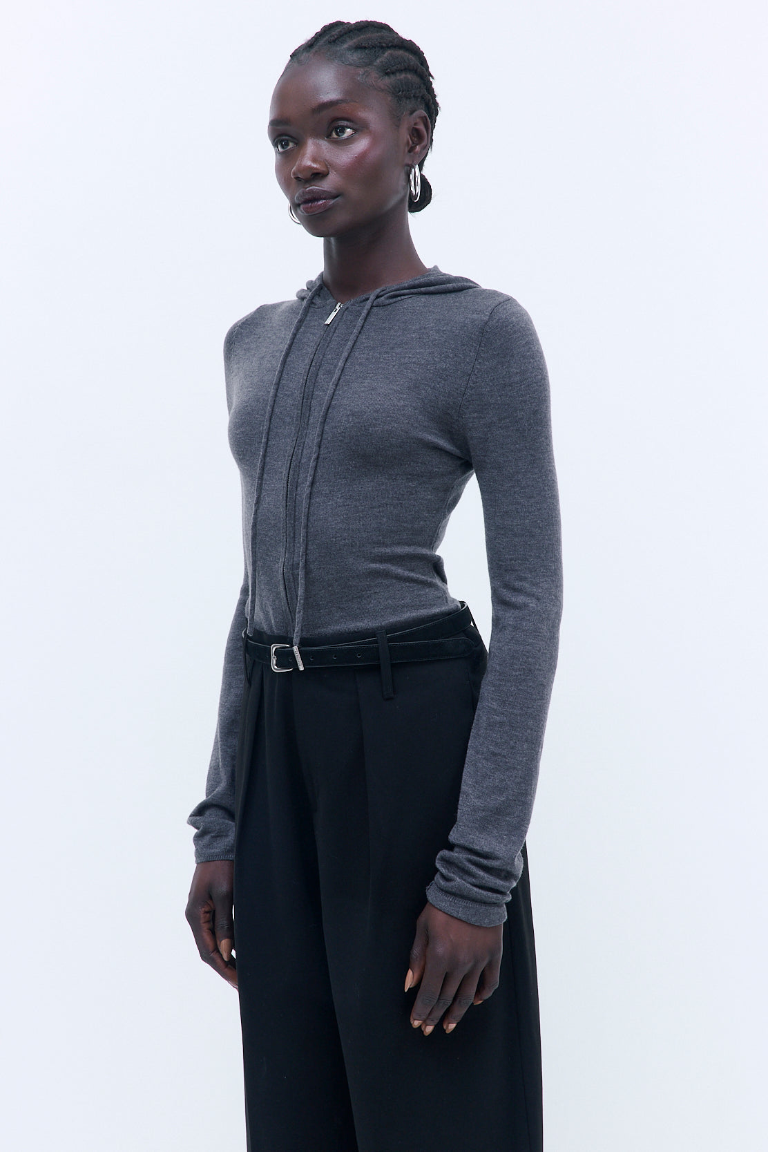 Lightweight Zipper Cardigan