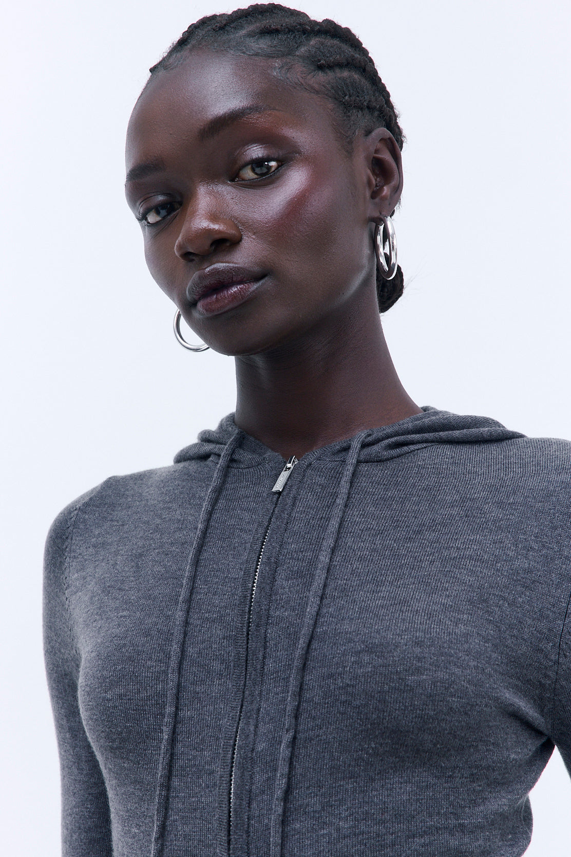 Lightweight Zipper Cardigan