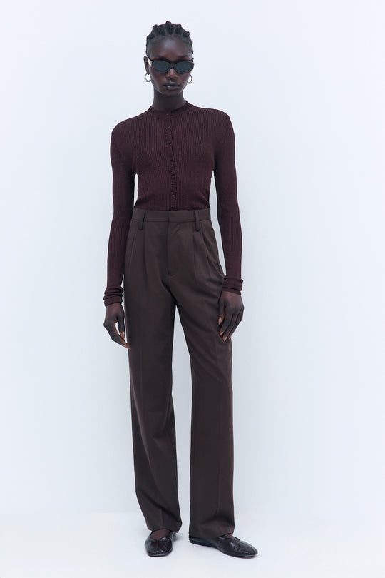 Semi Sheer Crochet Cardigan