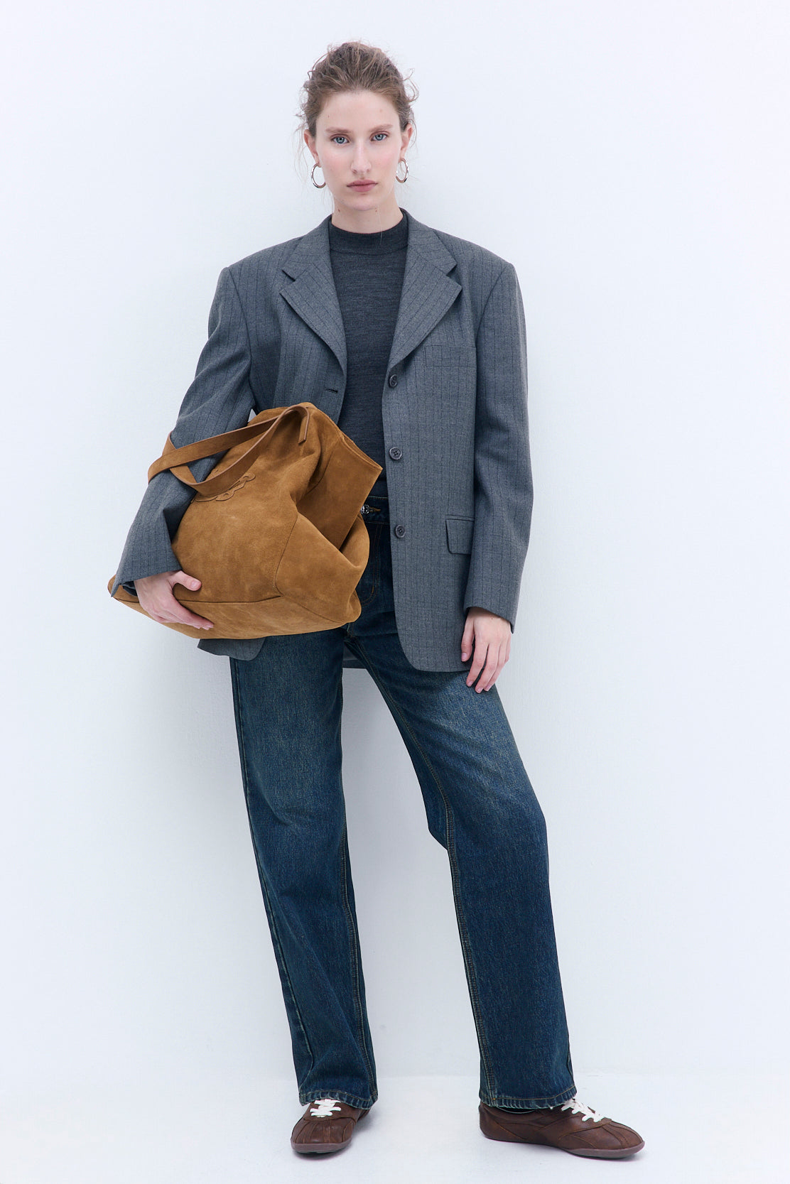 Oversized Wool Daddy Blazer