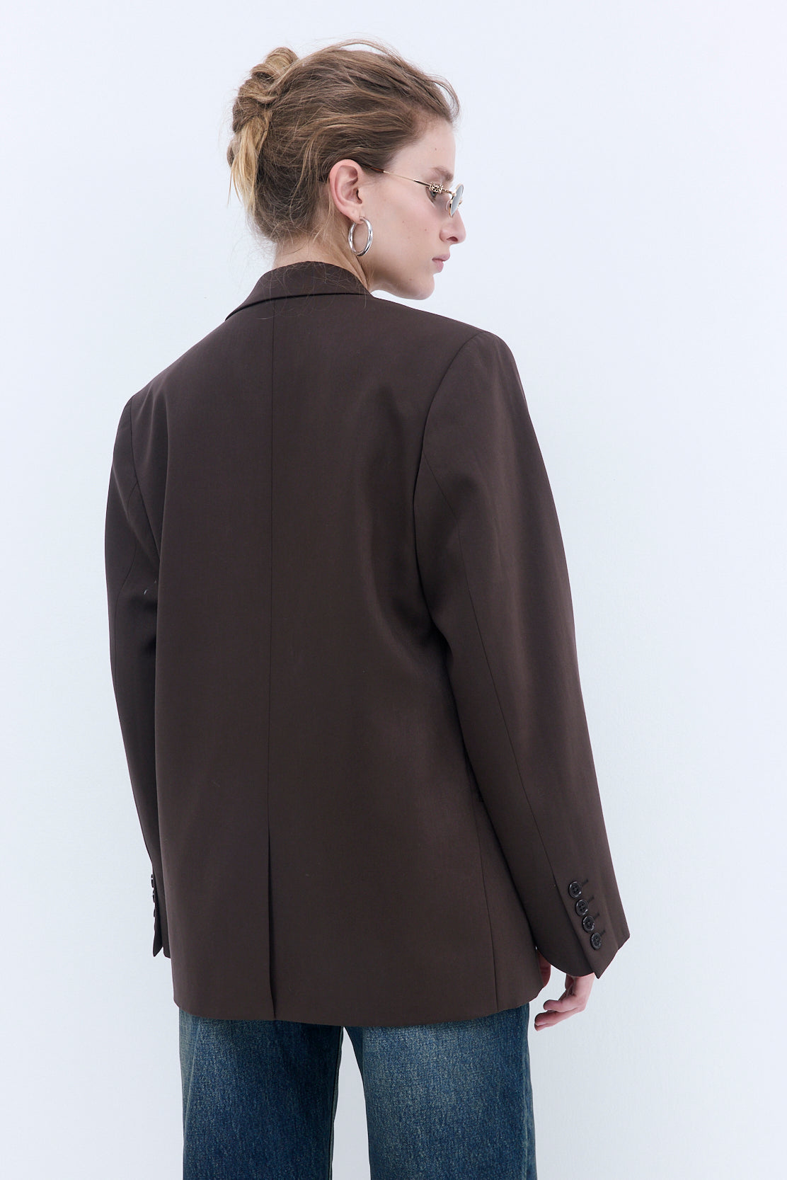 Oversized Double Breasted Daddy Blazer