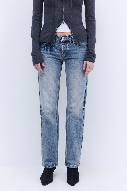 No.15| Low Rise Straight Denim