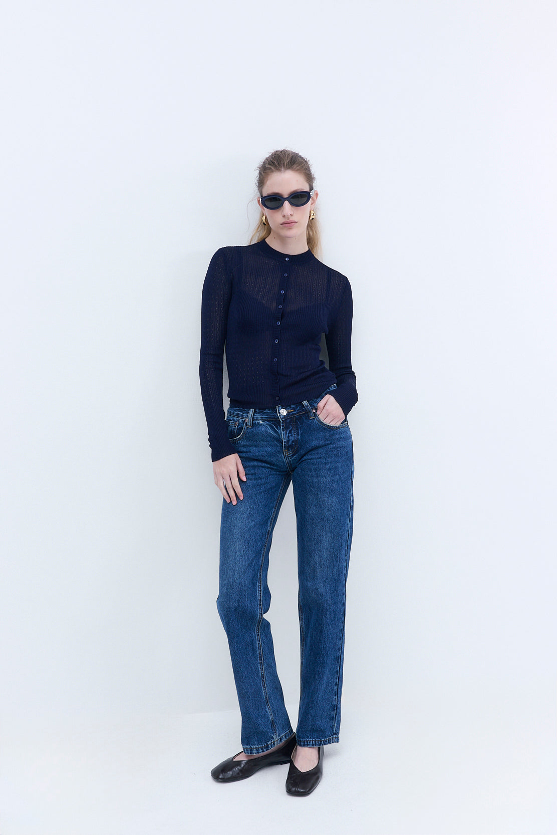 No.15| Low Rise Straight Denim