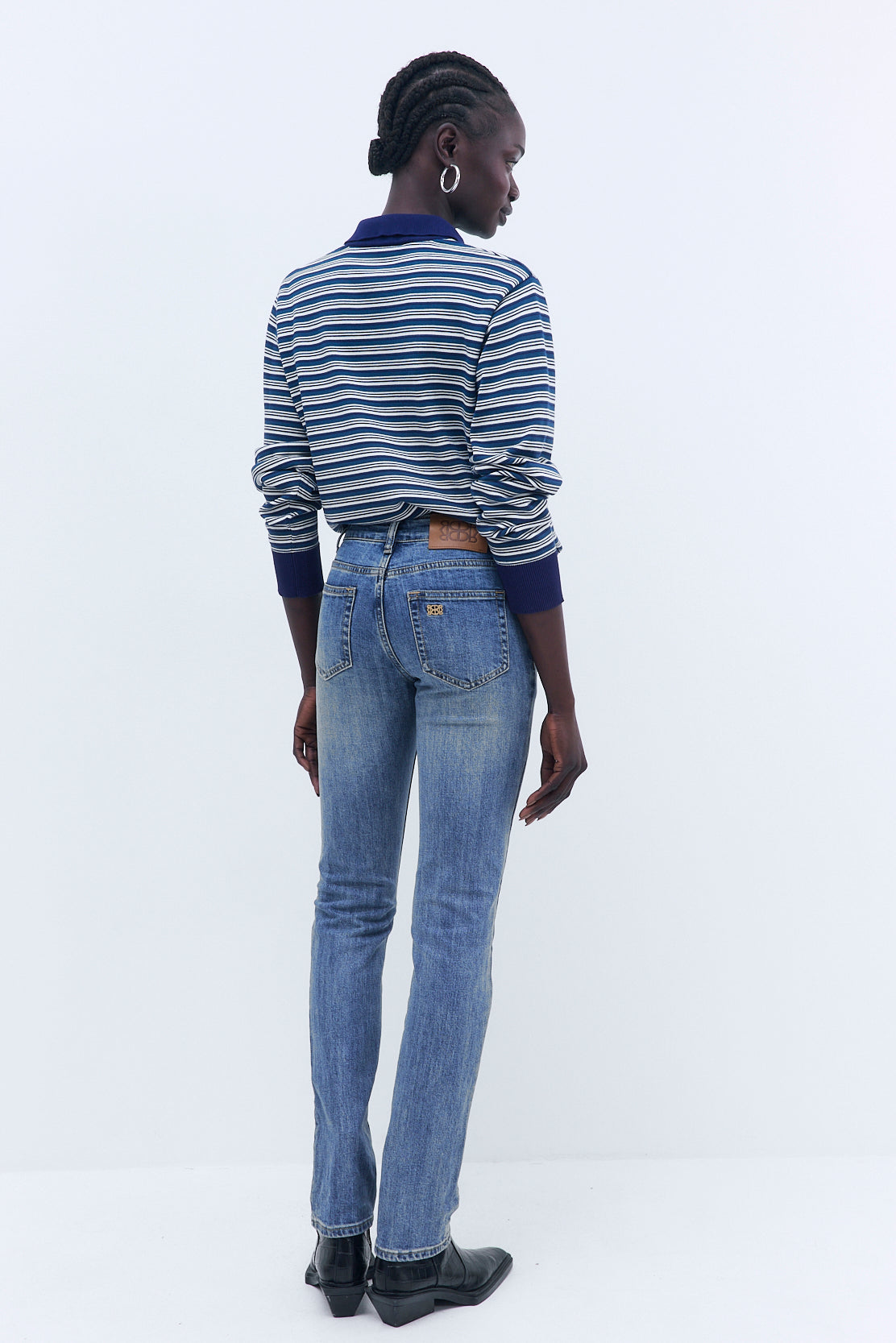 No.18| Mid Rise Fitted Denim