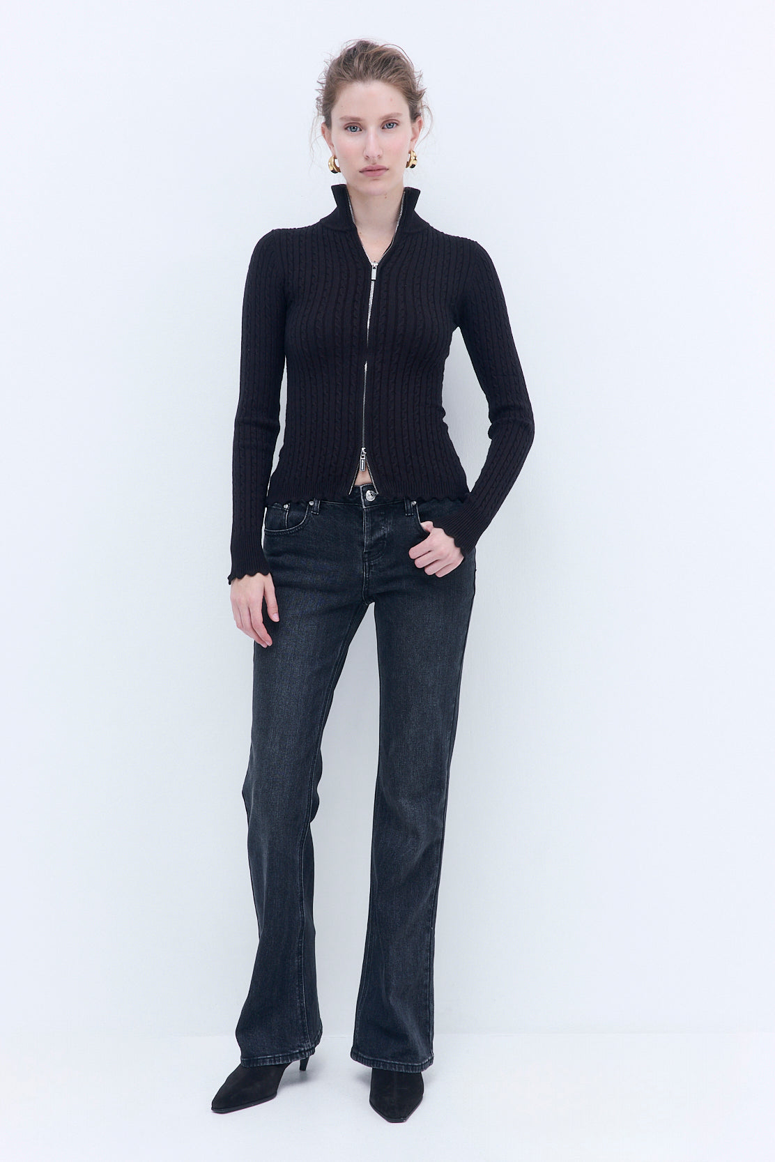 No.17| Mid Rise Bootcut Denim