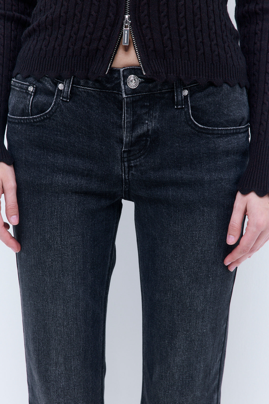 No.17| Mid Rise Bootcut Denim