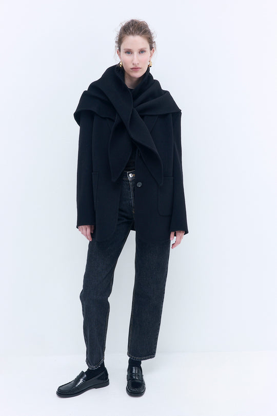 No.5| High Waist Straight Cropped Denim