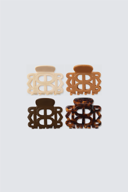 4 Pieces Mini Claw Clip Set