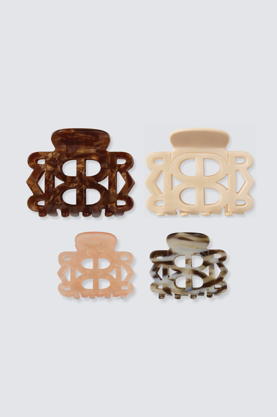 4 Pieces Claw Clip Set