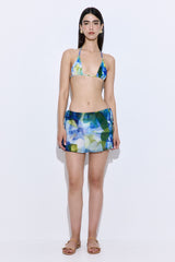 Semi Sheer Mini Skirt