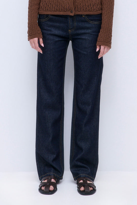 No.15| Low Rise Straight Denim