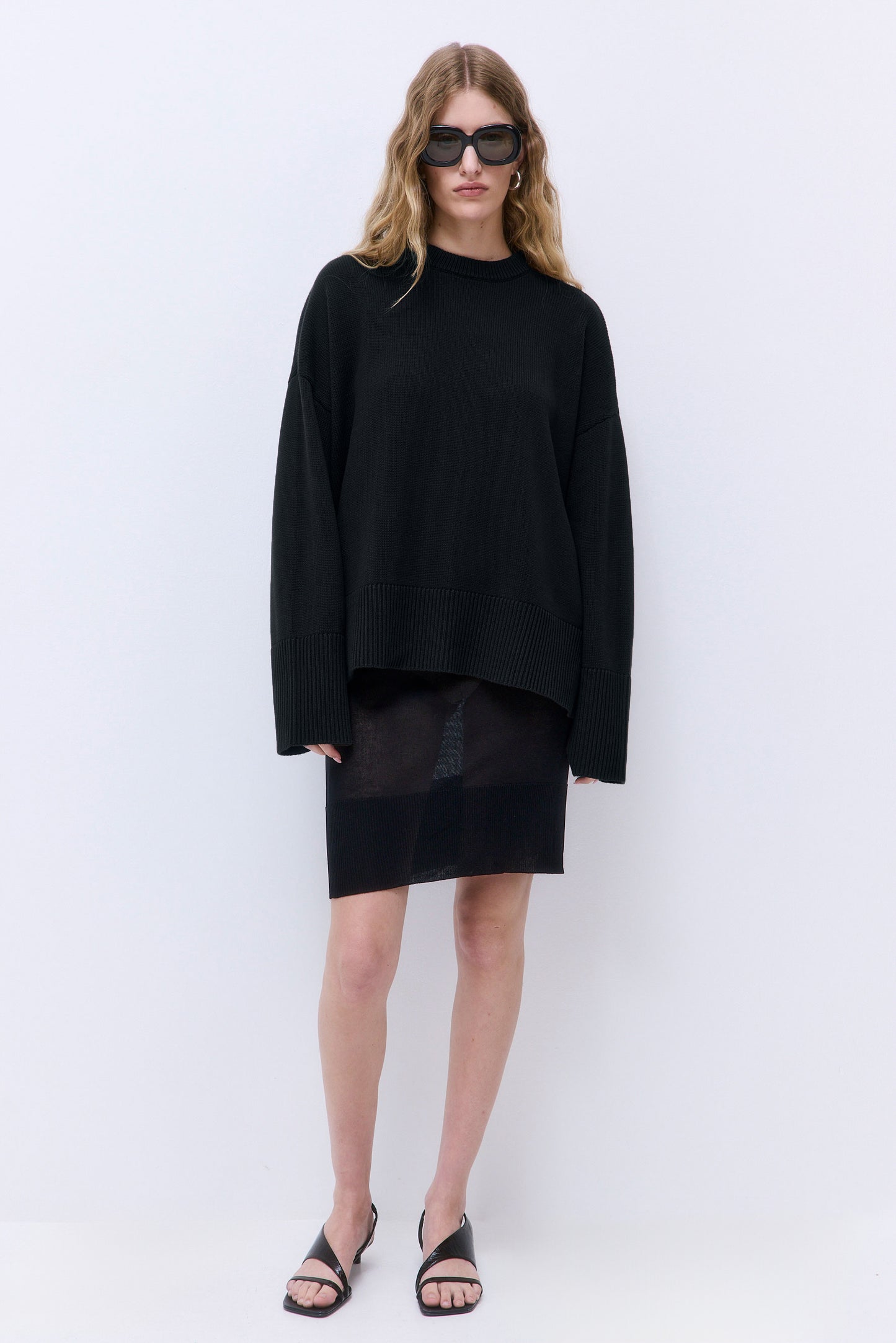 Oversized Crew Neck Jumper
