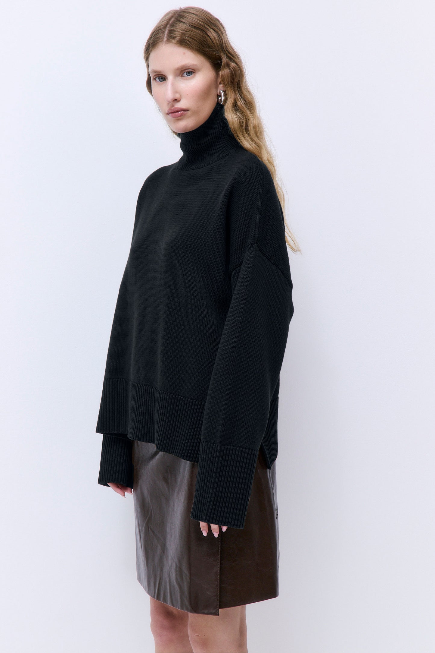 Oversized Turtleneck Jumper