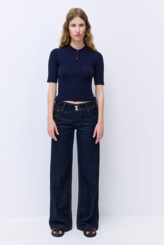 No.19| Low Rise Wide Leg Denim