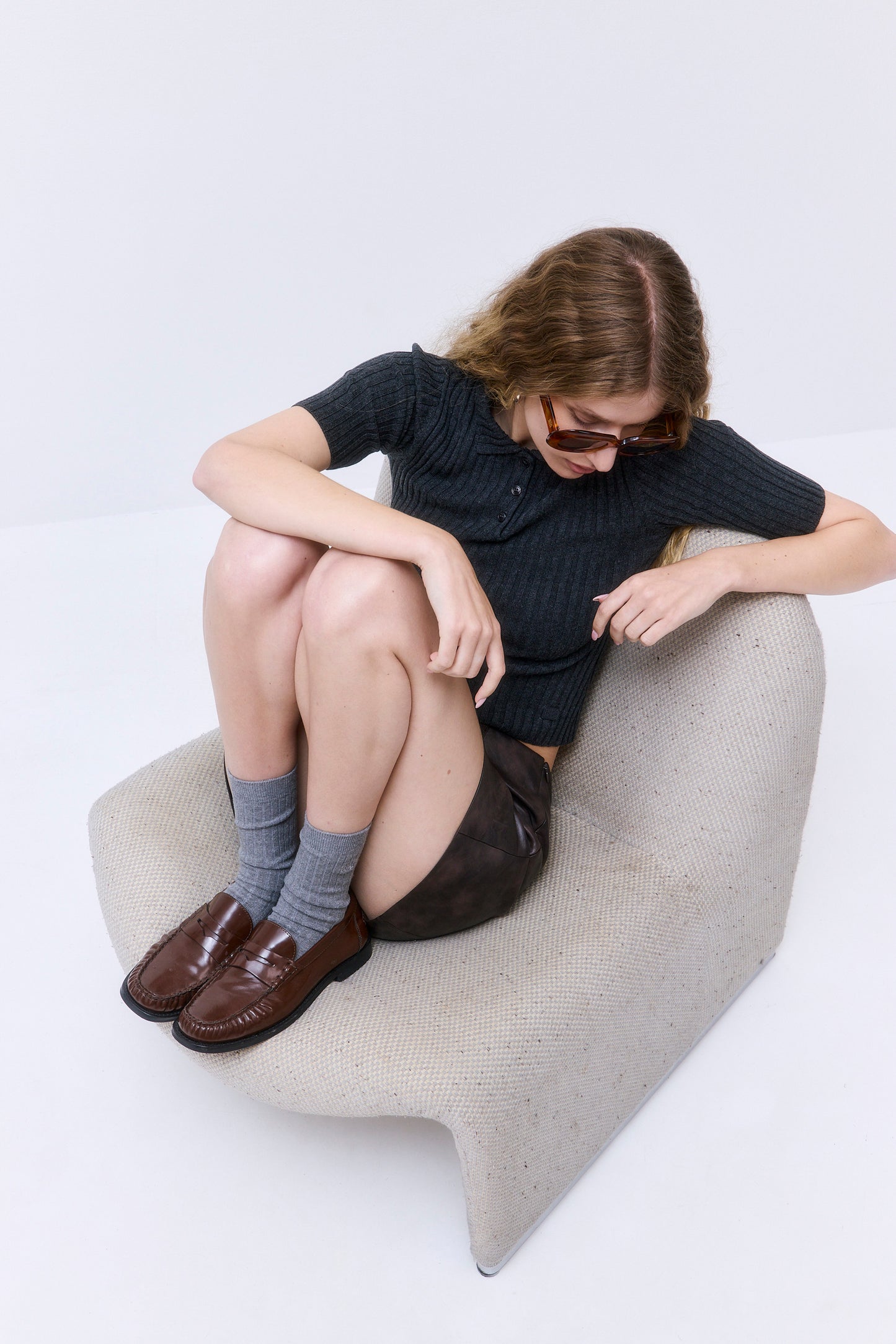 Cozy Ribbed Crew Socks