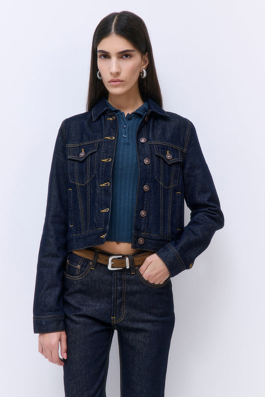 Fitted Denim Jacket