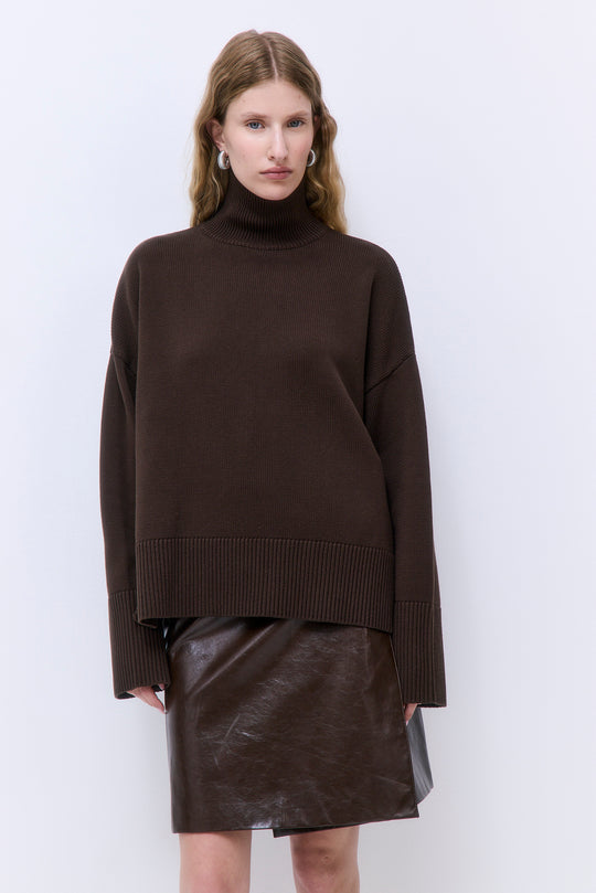 Oversized Turtleneck Jumper