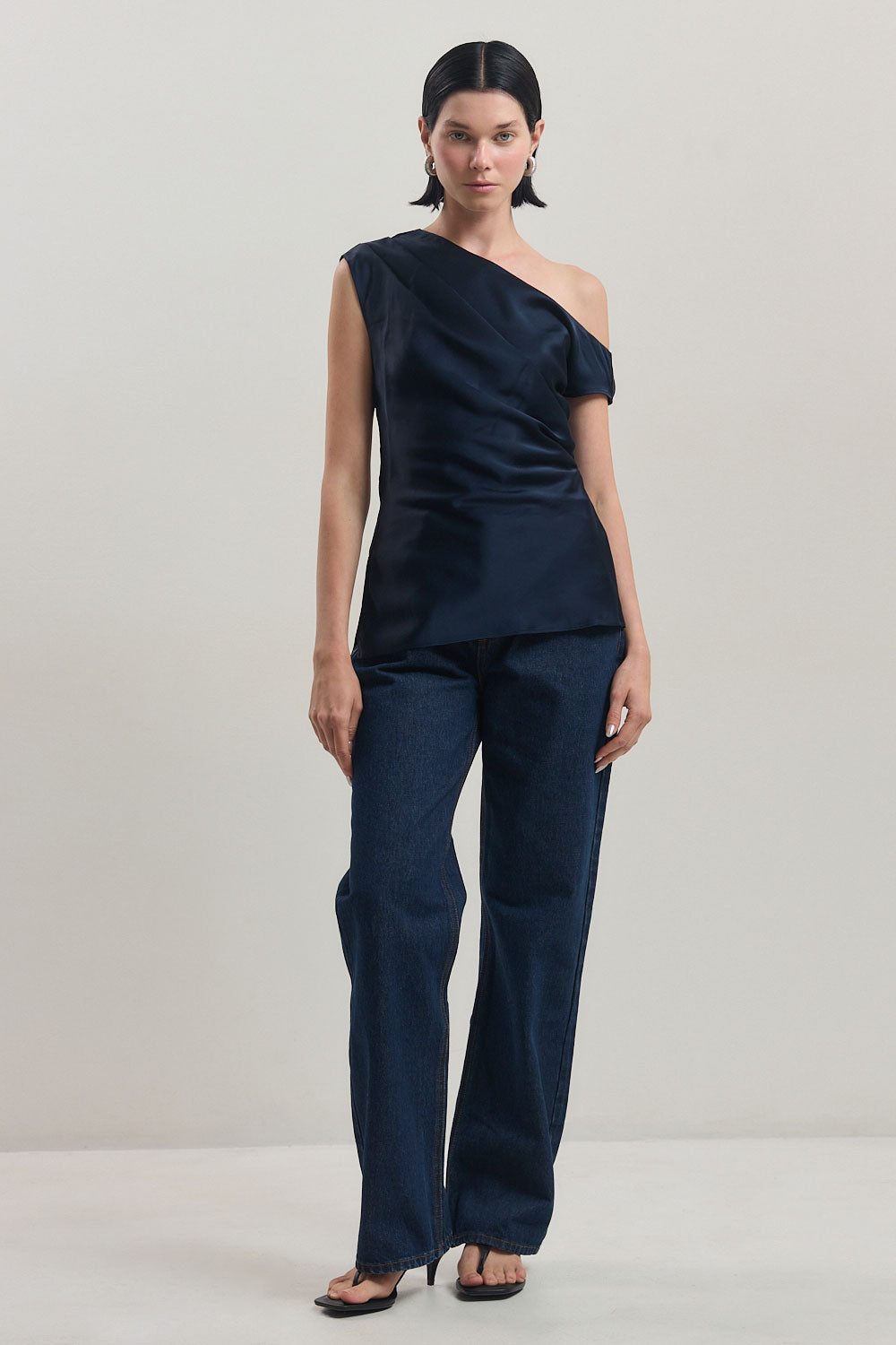 Twill Asymmetric Top