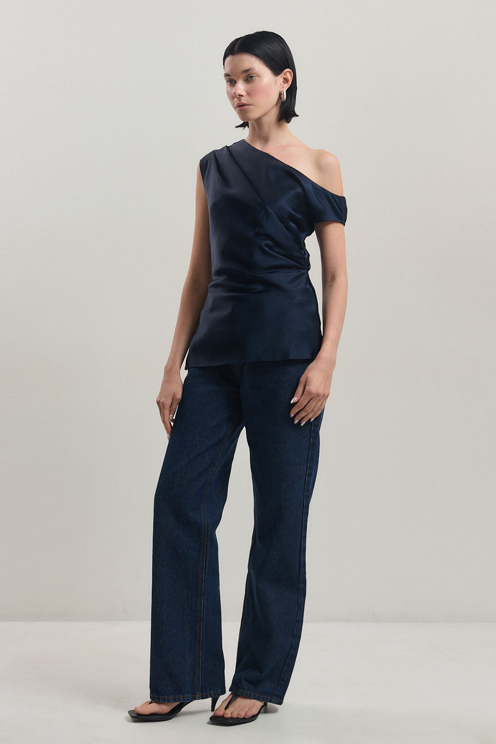Twill Asymmetric Top