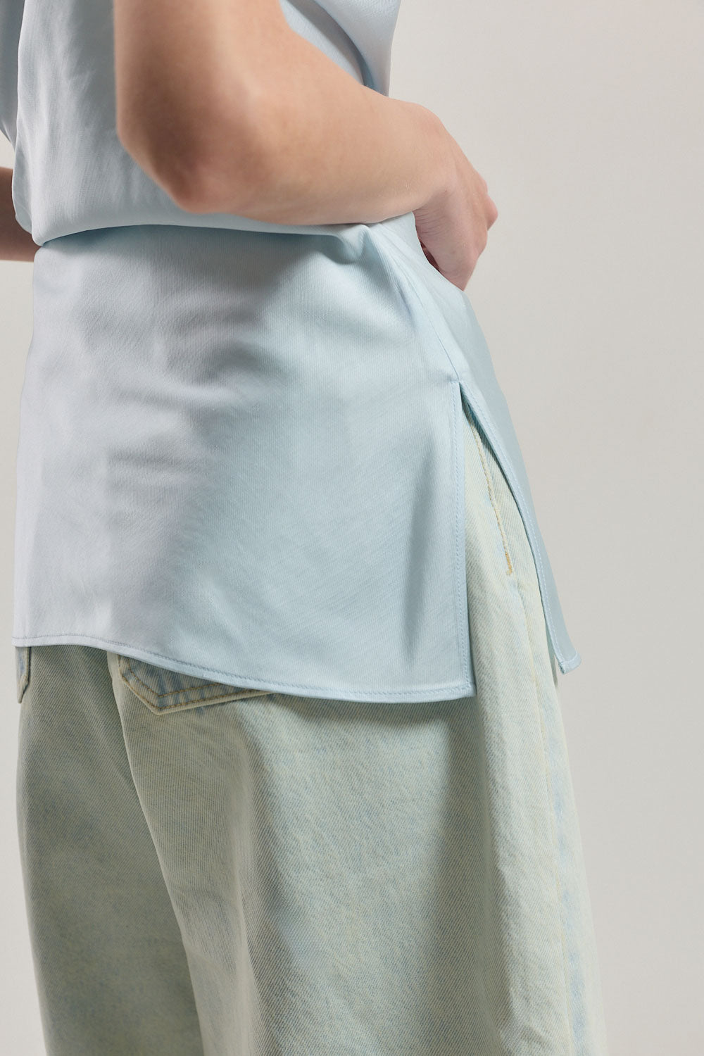 Twill Asymmetric Top