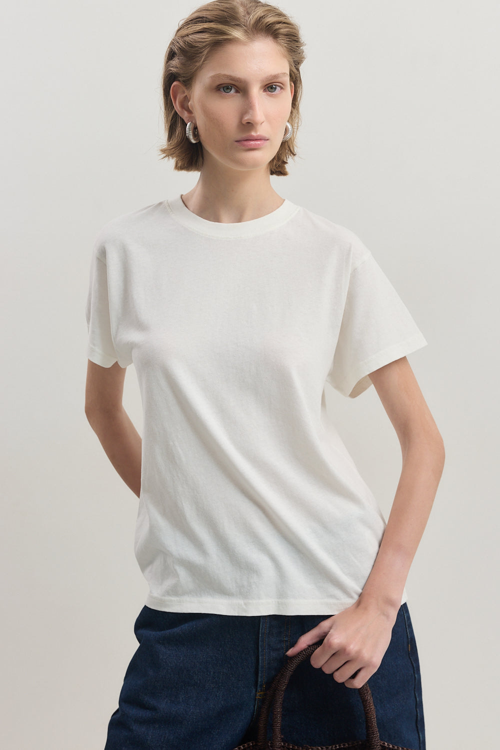 Classic Crew Neck T Shirt