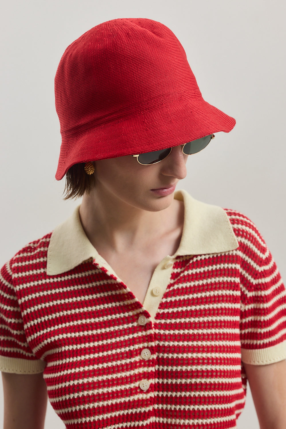Woven Bucket Hat