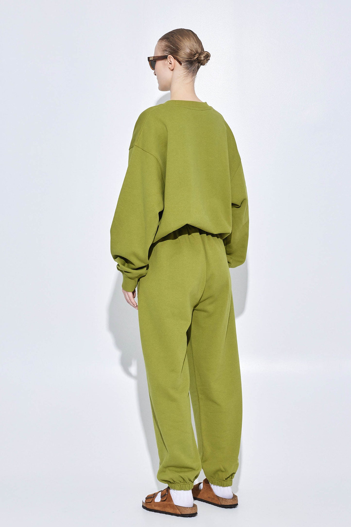 Embroidered Fleece Jogger - Dé Rococo