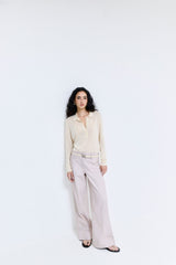 Striped Drill Pants
