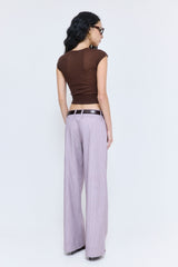 Striped Drill Pants